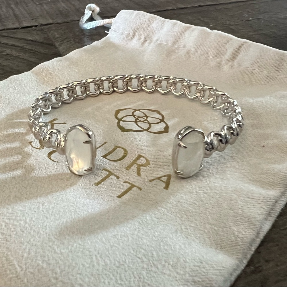 Kendra scott silver cuff bracelet